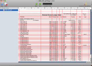 Detect spreadsheet column and row guides