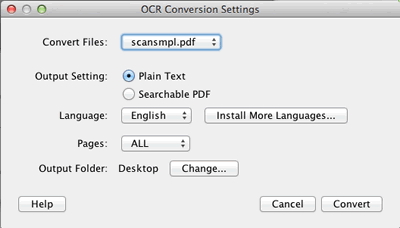 pdf ocr mac